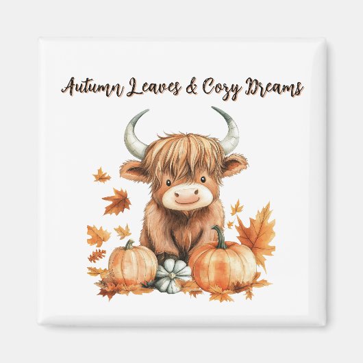 Adventskuh Magnet (Vorne)