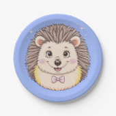 Adventstiertier von Schweine zum Geburtstag Cartoo Pappteller (Vorderseite)