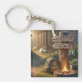 Adventure Acrylic Keychain – BYO Marshmallows Fun Schlüsselanhänger