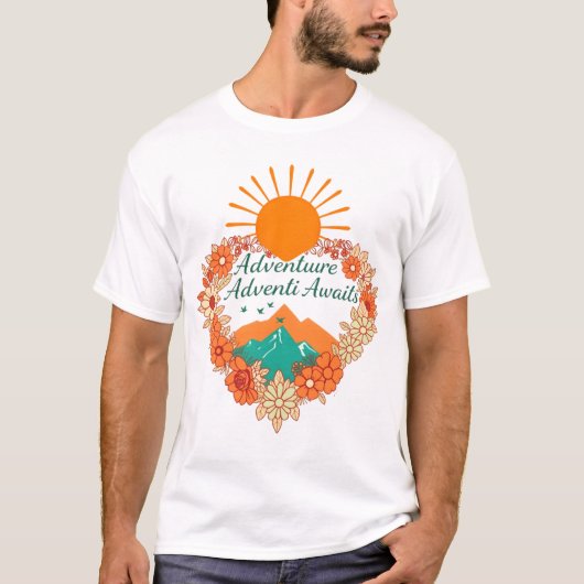 Adventure Adventi wartet auf T-Shirt (Vorderseite)