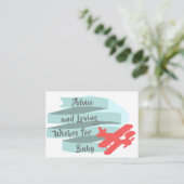 Adventure Adventure Cards für Baby Hinweiskarte (Stehend Vorderseite)