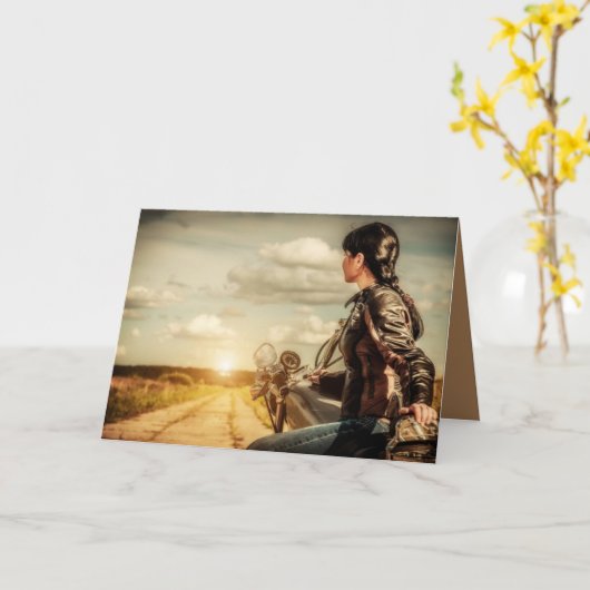 Adventure Ahead Birthday Karte (Gelbe Blume)