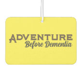 "Adventure" Air Freshener Autolufterfrischer (Vorderseite)