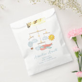 Adventure Airplane Hot Air Balloon Baby Shower  Geschenktütchen (Versiegelt)