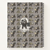 adventure American Bulldog gladiator dog T-Shirt Notizblock (Rückseite)