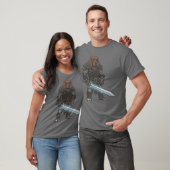 adventure American Water Spaniel gladiator Dog T-Shirt (Unisex)