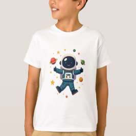 Adventure Astronaut im Weltraum T-Shirt
