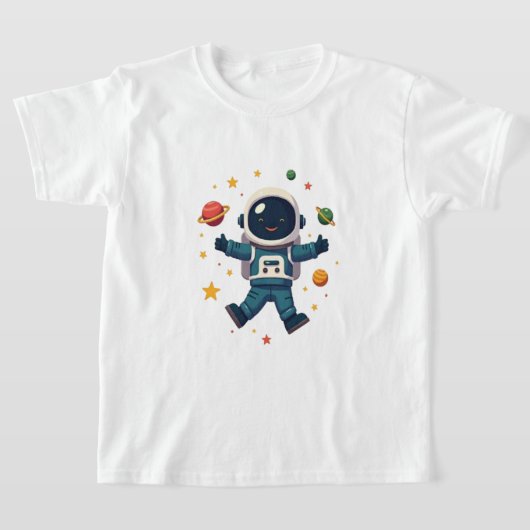 Adventure Astronaut im Weltraum T-Shirt (Ablage )