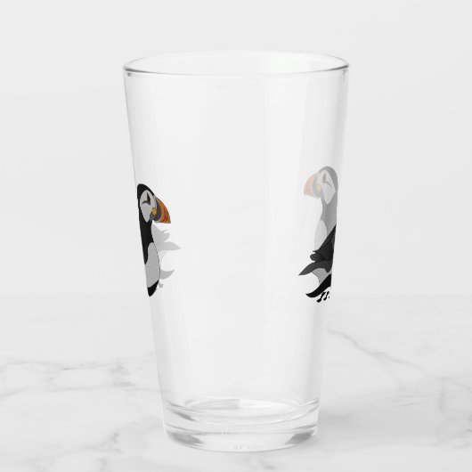 Adventure Atlantic Puffin Cartoon Glas (Links)