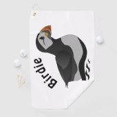 Adventure Atlantic Puffin Cartoon Golfhandtuch (Insitu)