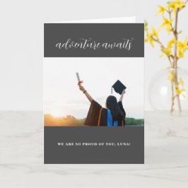 Adventure Awaits Abschluss Card Karte