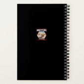 Adventure Awaits - Alpaca Llama Reise Notizblock (Rückseite)