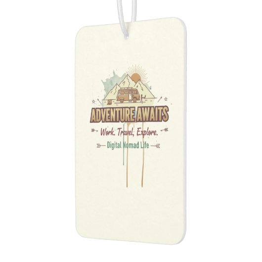 Adventure Awaits Autolufterfrischer (Links)