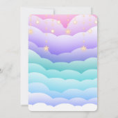 Adventure Awaits Aviation Baby Shower Einladung (Rückseite)