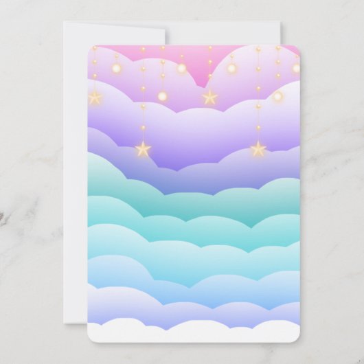 Adventure Awaits Aviation Baby Shower Einladung (Rückseite)