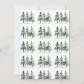 Adventure Awaits Baby Shower Einladung (Rückseite)