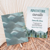 Adventure Awaits Baby Shower Einladung
