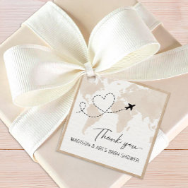 Adventure Awaits Baby Shower Fevor Tags Geschenkanhänger