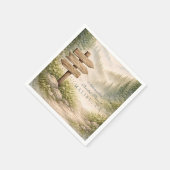 Adventure Awaits Bridal Shower Serviette (Ecke)