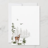 Adventure Awaits Elegantes Brautparty Einladung (Rückseite)