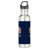 "Adventure Awaits-Exploration the Berges" Design Edelstahlflasche (Vorderseite)