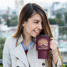 "Adventure Awaits-Exploration the Berges" Design Reisebecher