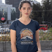 "Adventure Awaits-Exploration the Berges" Design T-Shirt