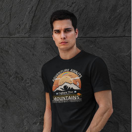 "Adventure Awaits-Exploration the Berges" Design T-Shirt