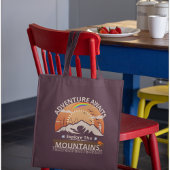 "Adventure Awaits-Exploration the Berges" Design Tragetasche