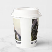 Adventure Awaits. Fantasy landscape Pappbecher (Rechts)