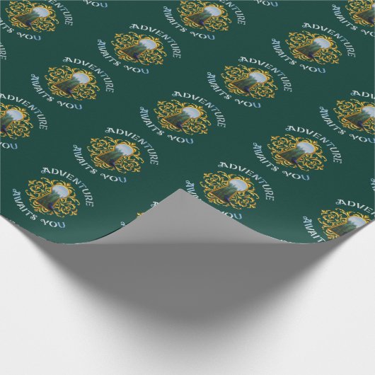 Adventure Awaits / Gift Wrapping Paper Geschenkpapier (Ecke)