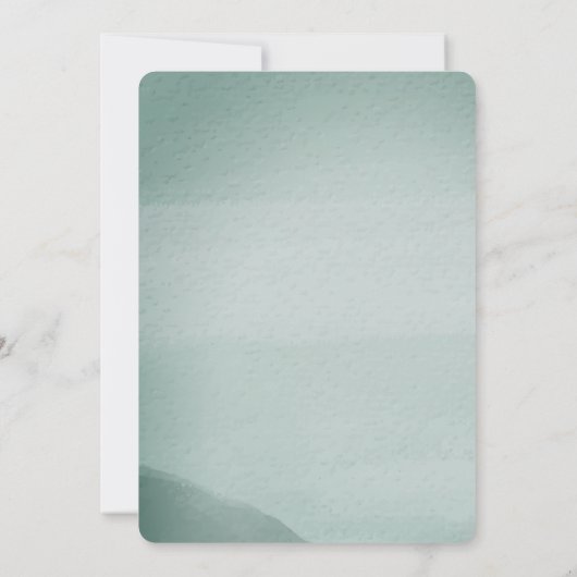 Adventure Awaits Glitzer World Map Retirement Einladung (Rückseite)