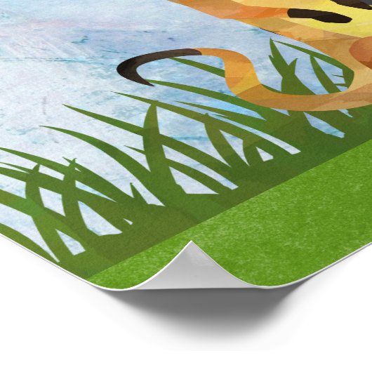 Adventure Awaits - Gorilla Hippo und Meerkat Poster (Ecke)