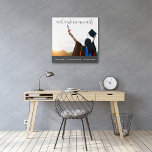Adventure Awaits Graduation Photo Acrylic Art Acryl Wandkunst<br><div class="desc">Celebrate your graduation with this personalized,  "adventure awaits" photo acrylic art!</div>