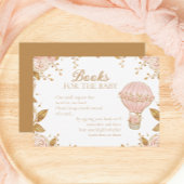 Adventure Awaits Hot Air Ballon Buchanfrage Begleitkarte