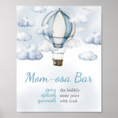 Adventure Awaits Hot Air Ballon Mama Osa Bar Poster (Vorne)