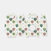 Adventure Awaits Hot Air Balloon Baby Shower Geschenkschachtel (Ungefaltet)