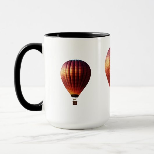 Adventure Awaits - Hot Air Balloon Combo Tasse (Links)