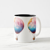 Adventure Awaits - Hot Air Balloon Tasse (VorderseiteRechts)