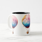 Adventure Awaits - Hot Air Balloon Tasse (Vorderseite Links)