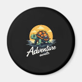 Adventure Awaits is Hiking Adventures is Outdoor A Magnet (Vorne)