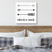 Adventure Awaits Leinwand (Insitu (Schlafzimmer))