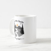 Adventure awaits lets go and find it kaffeetasse (Vorderseite Links)