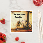 Adventure Awaits Napkins Serviette (Beispiel)