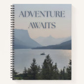 Adventure Awaits Notebook Notizblock (Vorderseite)