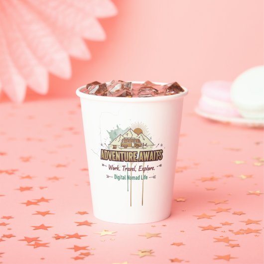 Adventure Awaits Pappbecher (Insitu)