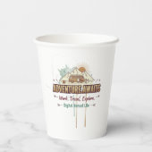 Adventure Awaits Pappbecher (Rückseite)