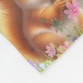 Adventure Awaits Personalized Woodland Animal Gift Fleecedecke (Ecke)