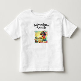 Adventure Awaits Pirate Parrot T - Shirt