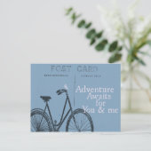 Adventure Awaits Postcard Postkarte (Stehend Vorderseite)